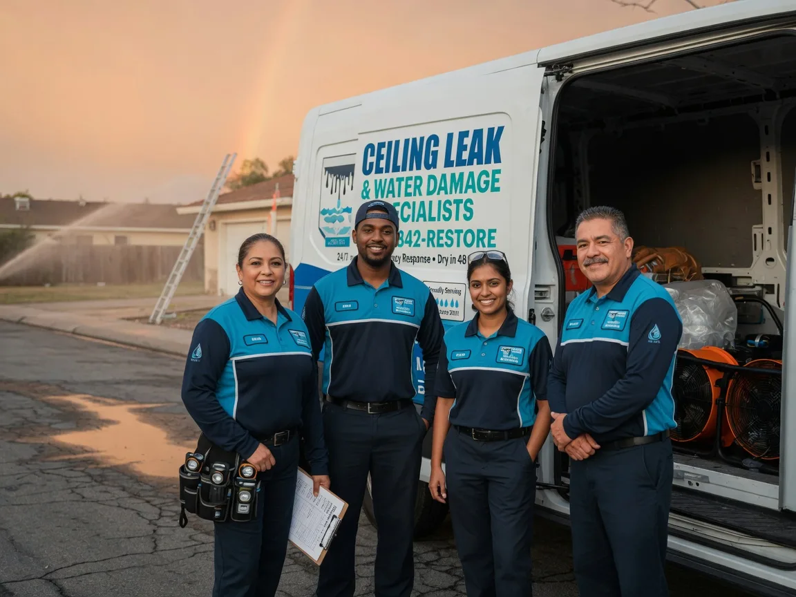 Ceiling Leak Cleanup company in New London, WI